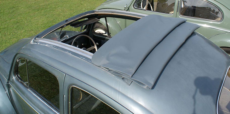 VW Beetle Full Length Sunroof