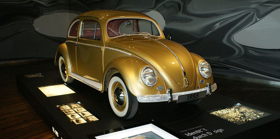 Gold Million Beetle