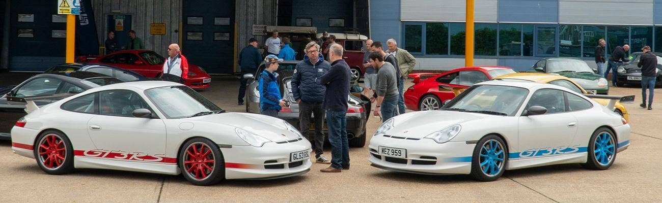 9Werks Porsche 996 Anniversary Celebrations at Heritage HQ