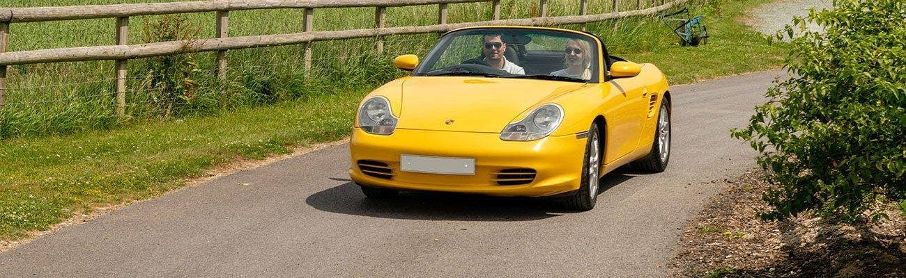 Yellow Boxster