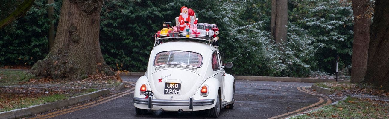 So schmücken Sie Ihr Auto zu Weihnachten!