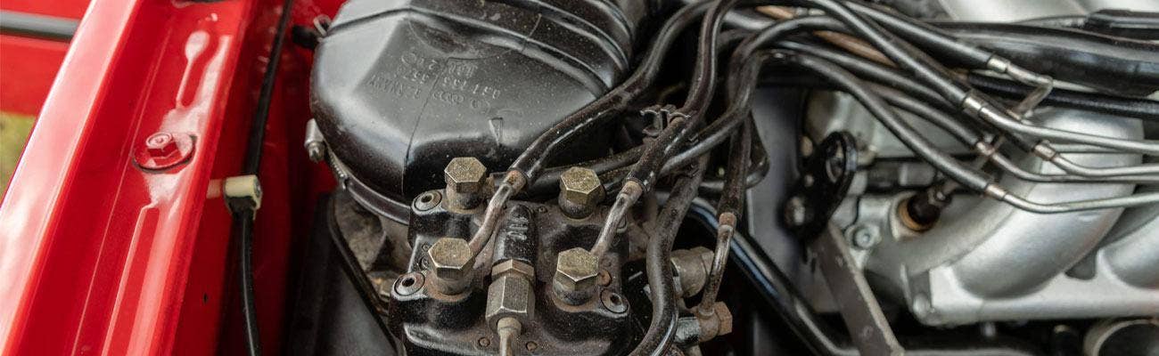 VW Golf Air Flow Meter and intake system