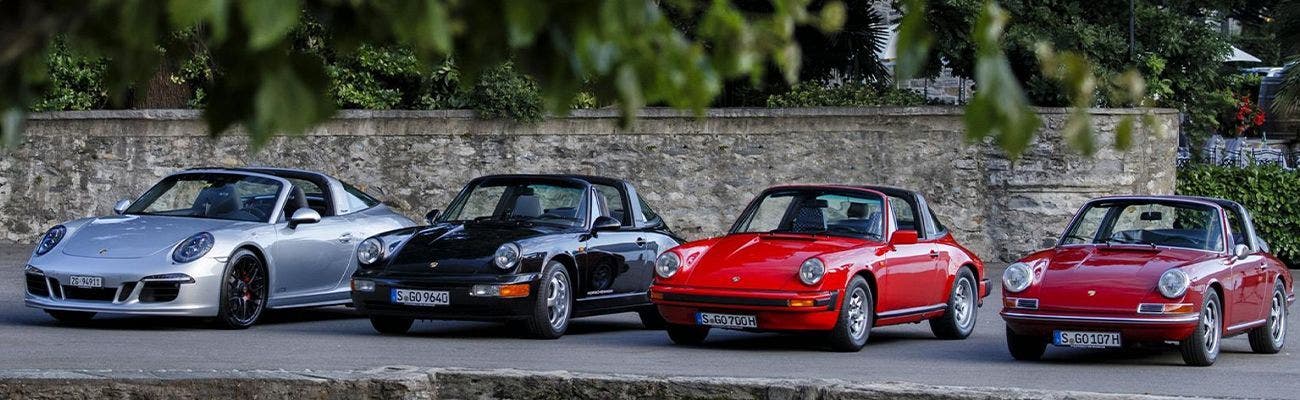 Evolution of the Porsche Targa