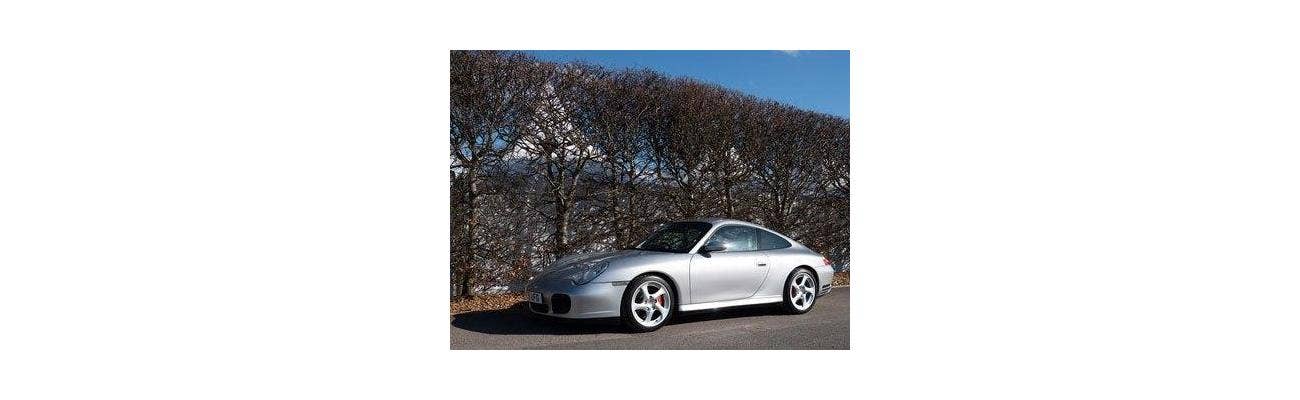 2004 Artic Silver Porsche 996 Carrera 4S at Goodwood Motor Circuit