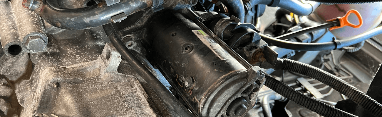 How to change VW T4 starter motor
