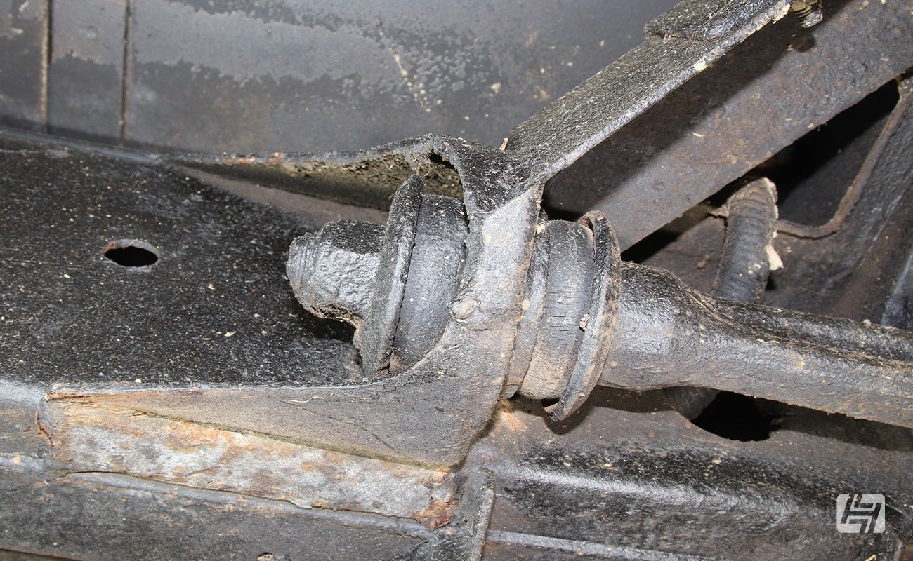 Land Rover Defender suspension bushes