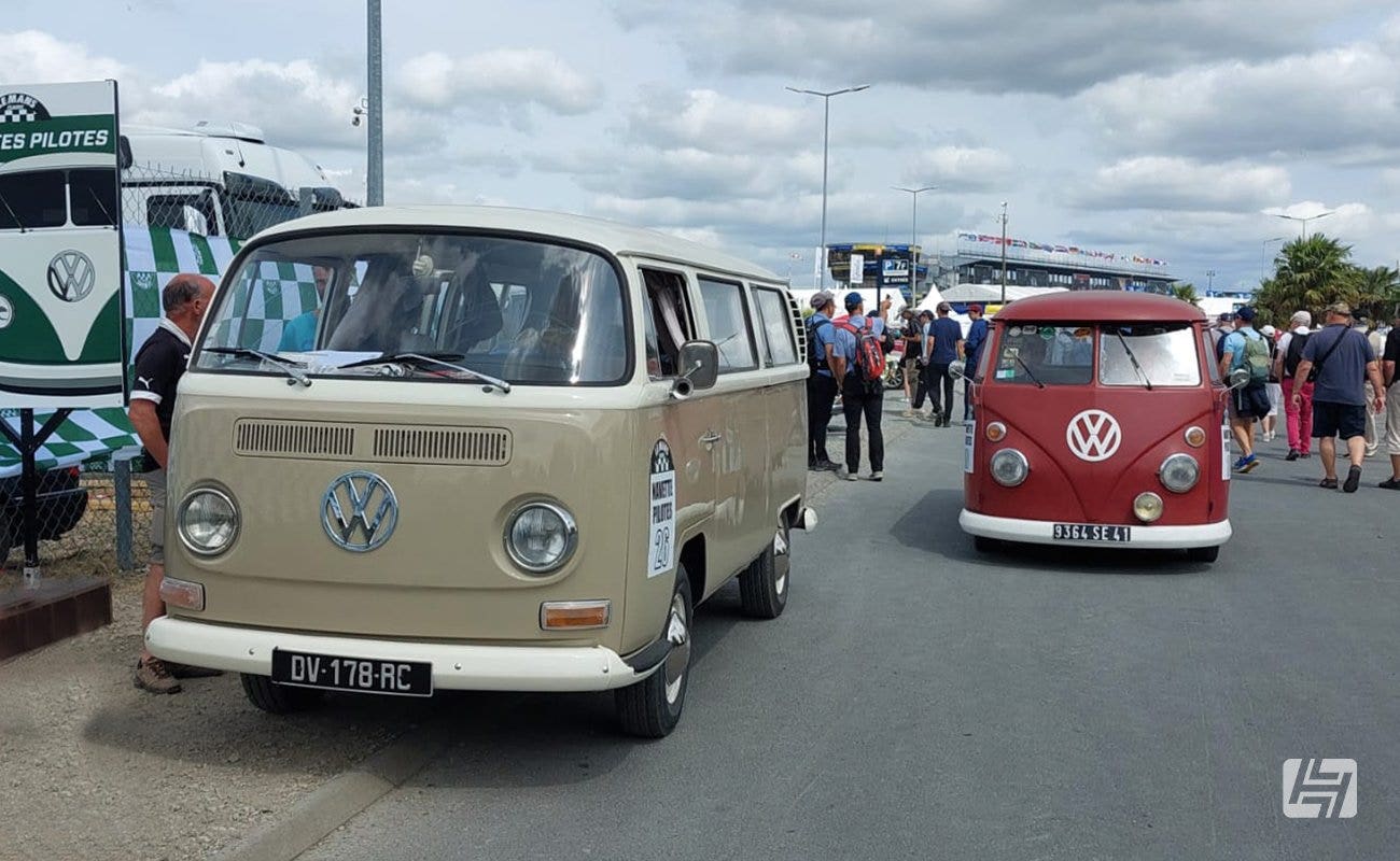 VW Type 2 at Le Mans Classic 2023