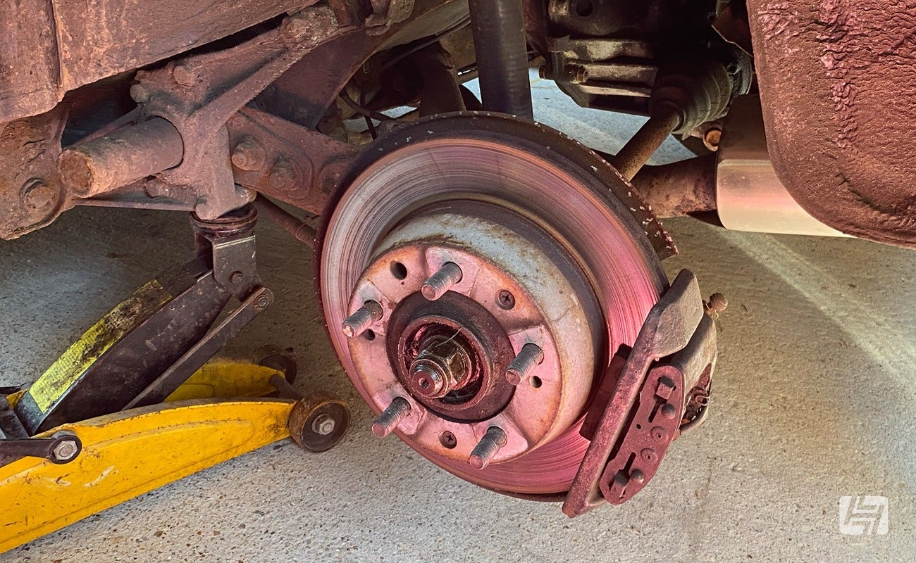 Porsche 944 rear brakes