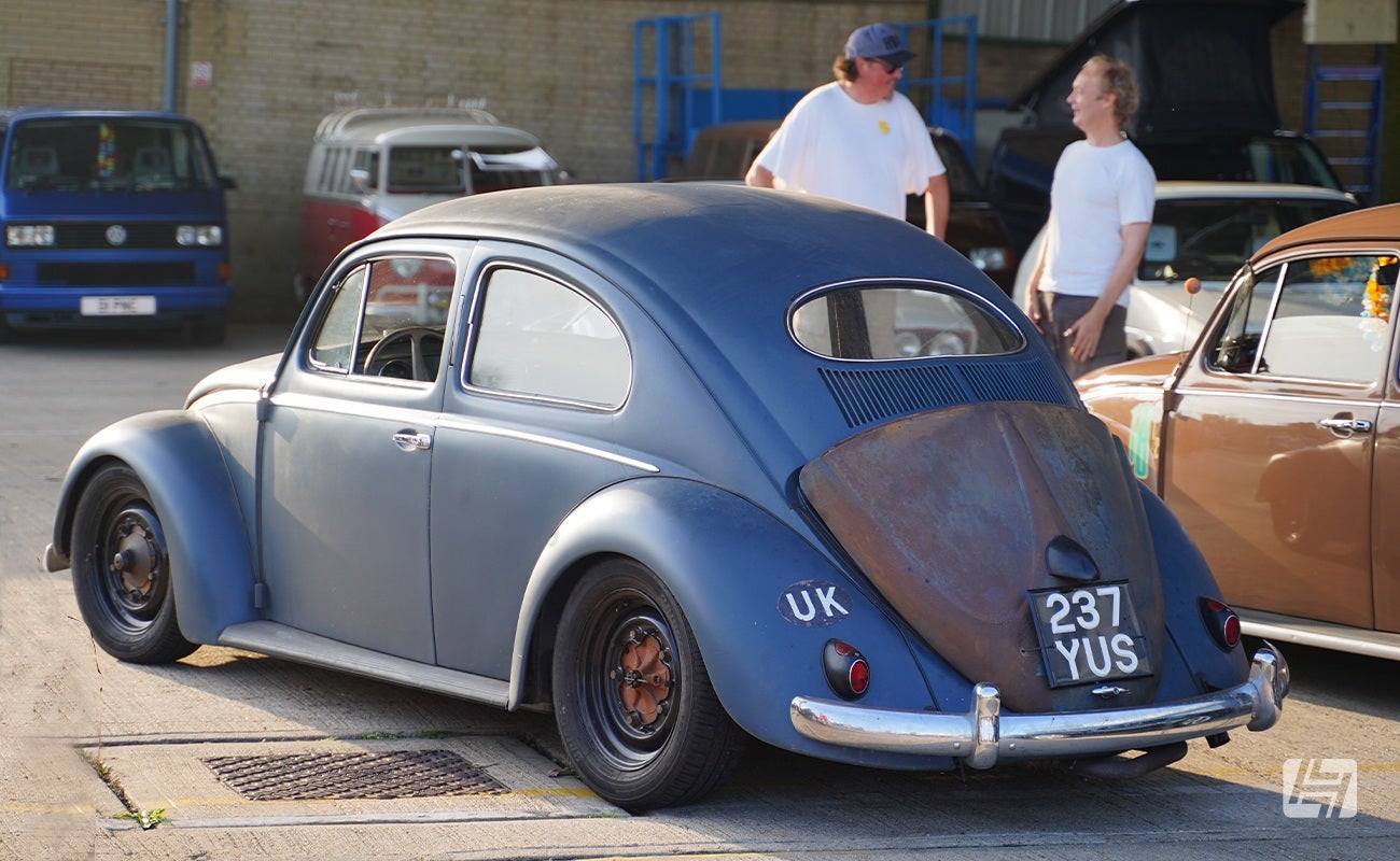 Heretics at Heritage Parts Centre September 2023. Blue Oval Beetle