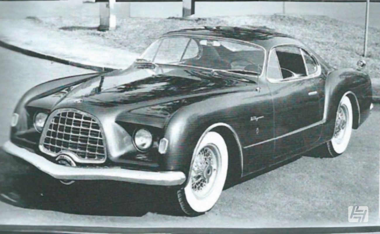 Chrysler D'Elegance car designed by Ghia and sharing similarities with the Karmann Ghia
