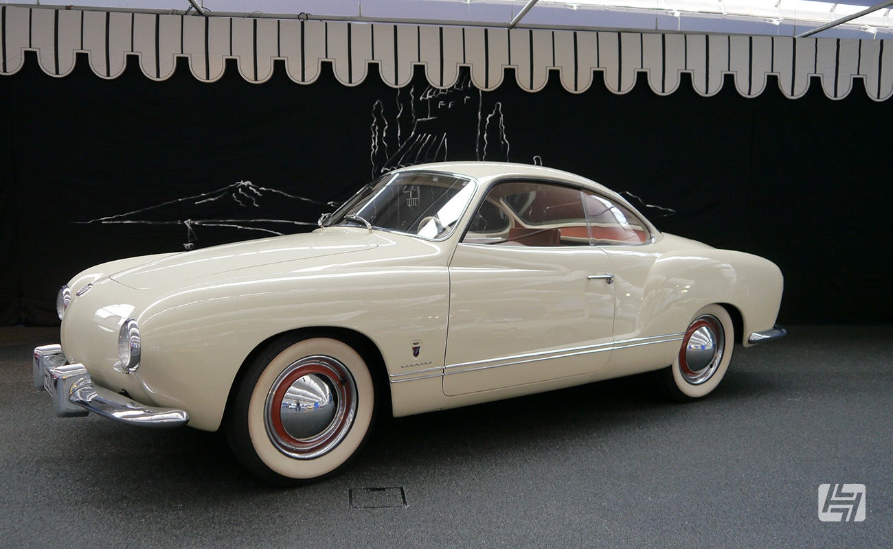Karmann Ghia Prototype at the Auto Museum in Wolfsburg