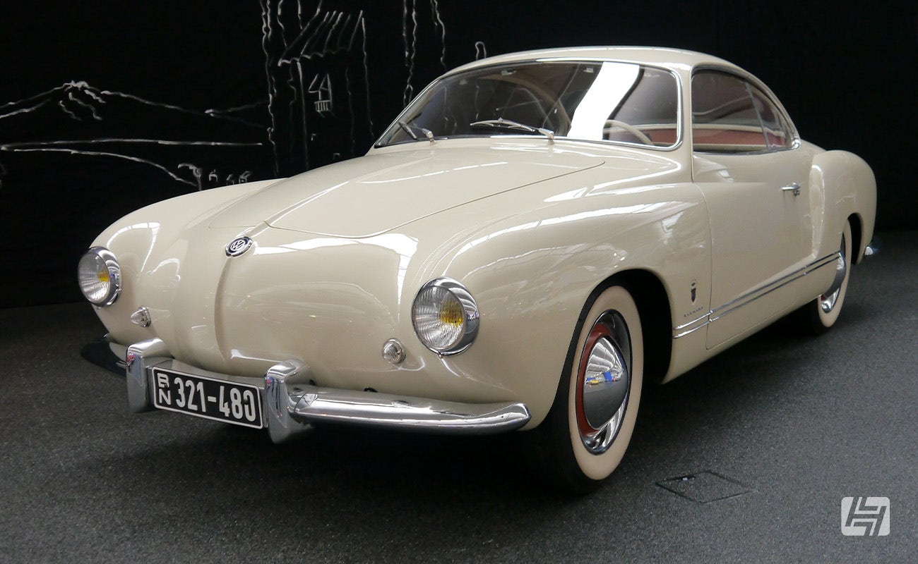Karmann Ghia Prototype front without nostril grilles