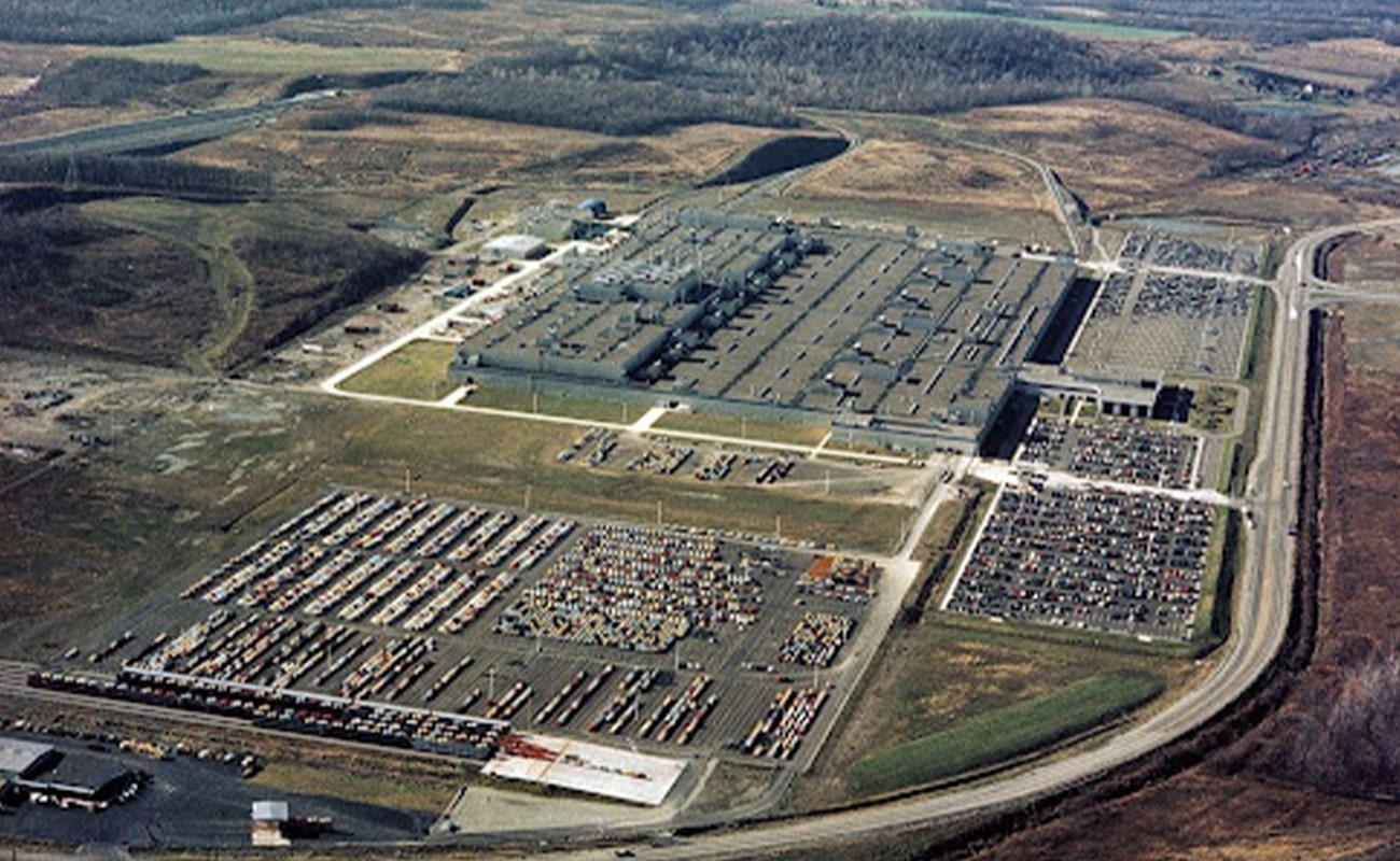 VW Westmoreland Factory Aerial Photo