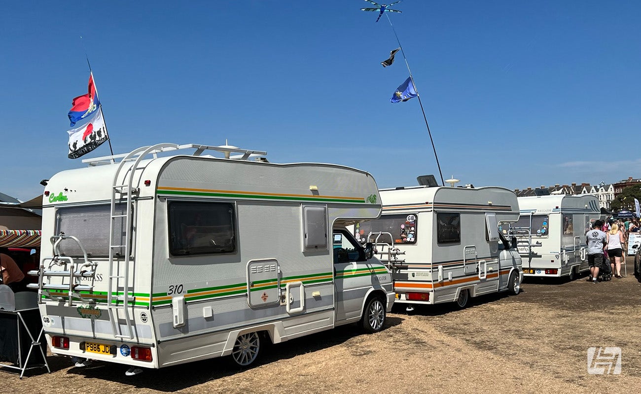 Coachbuilt VW Campervans at VW show