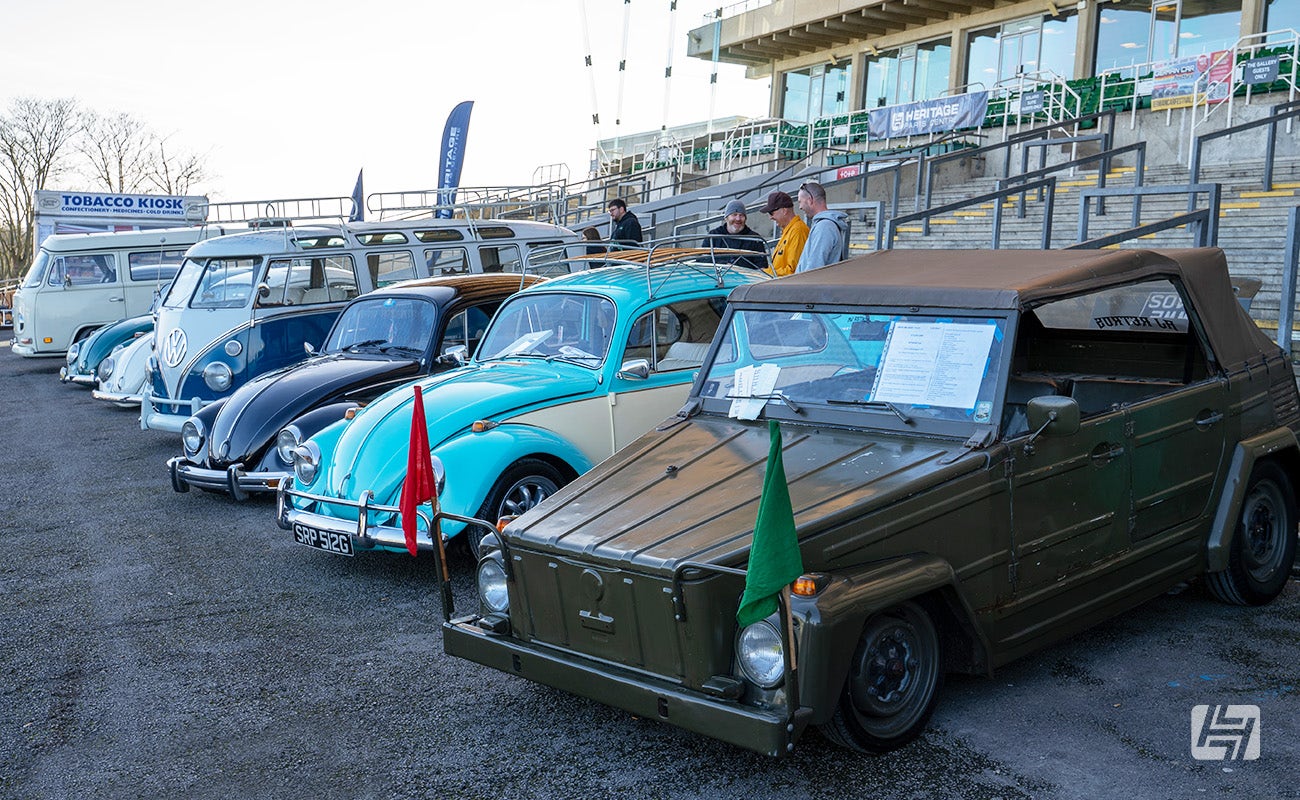 Club parking at Volksworld Show