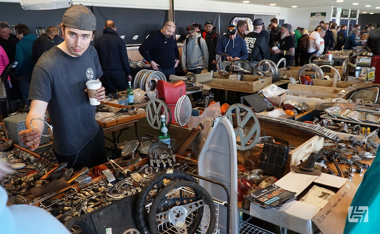 Swap meet bargains at Volksworld show