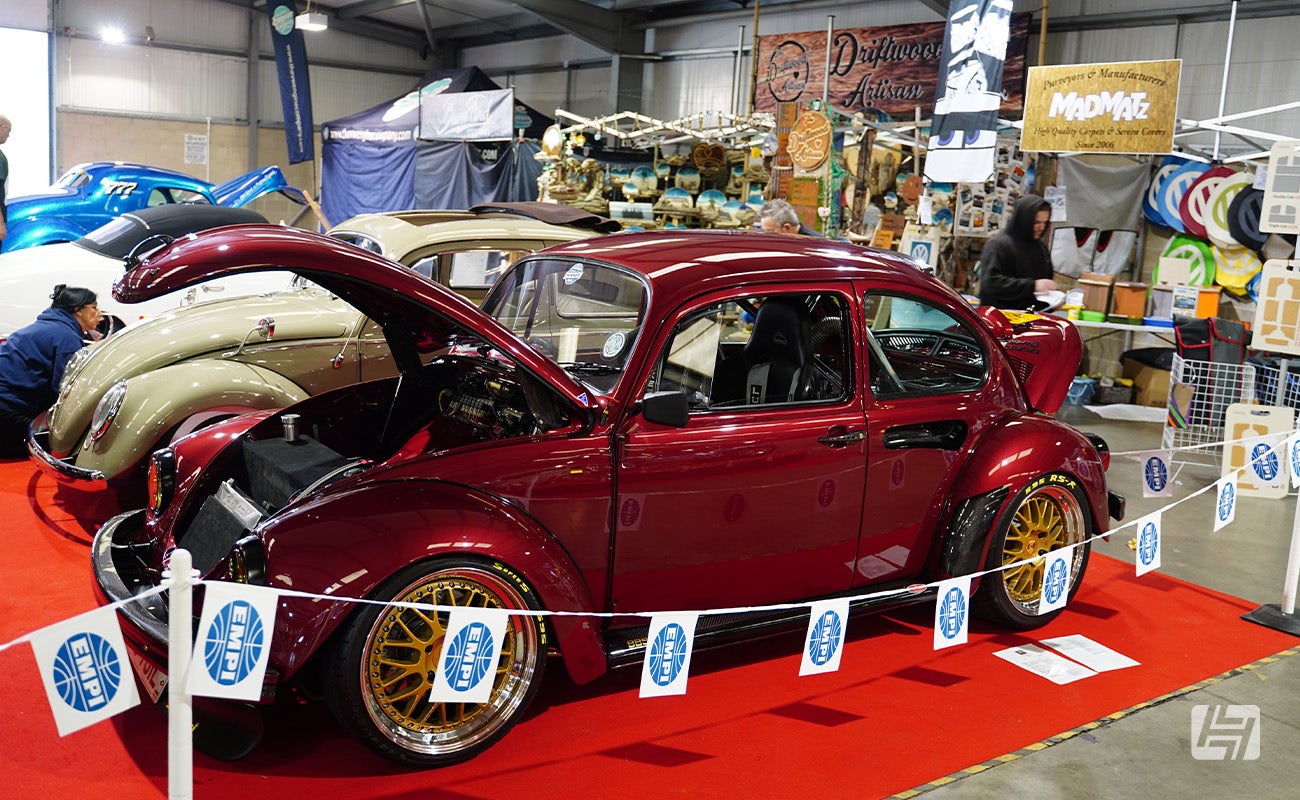 Red VW Beetle 1302 German Look at Volksworld 2025