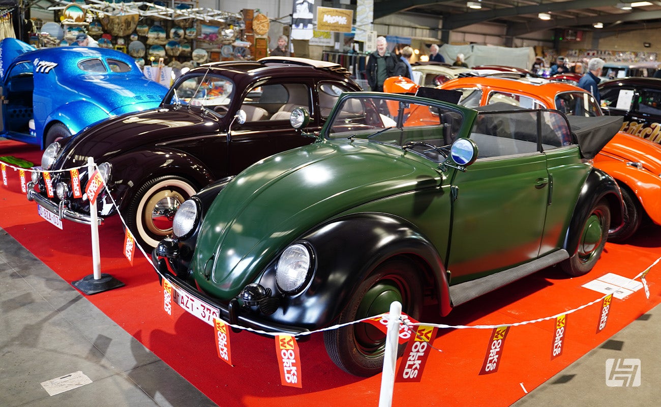 Early VW Beetle Cabriolet at Volksworld 2025