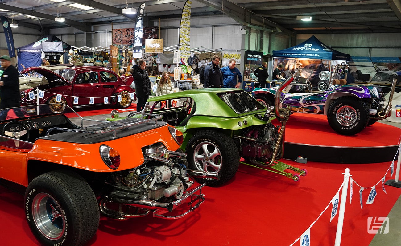 Beach Buggy display at Volksworld 2025