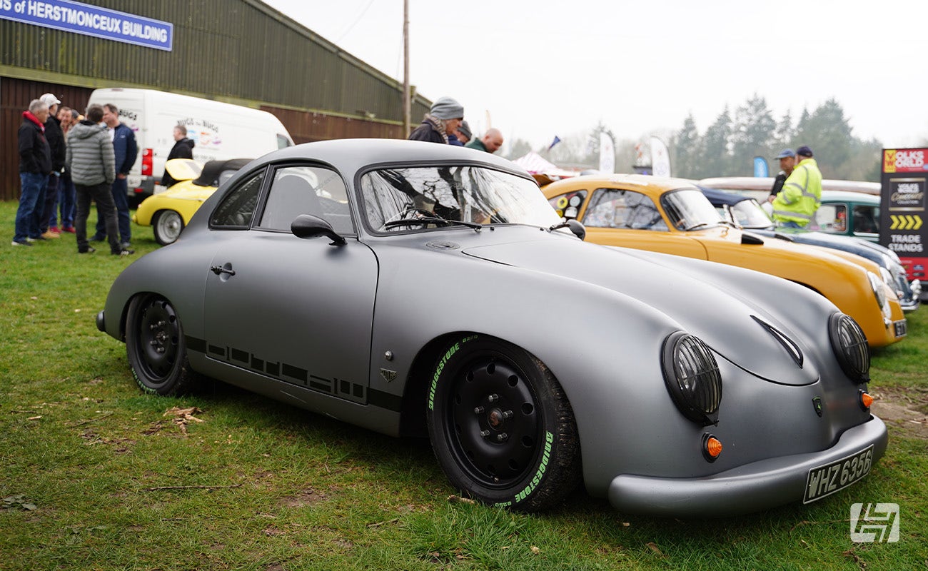Porsche 356 coupe tribute build at Volksworld 2025