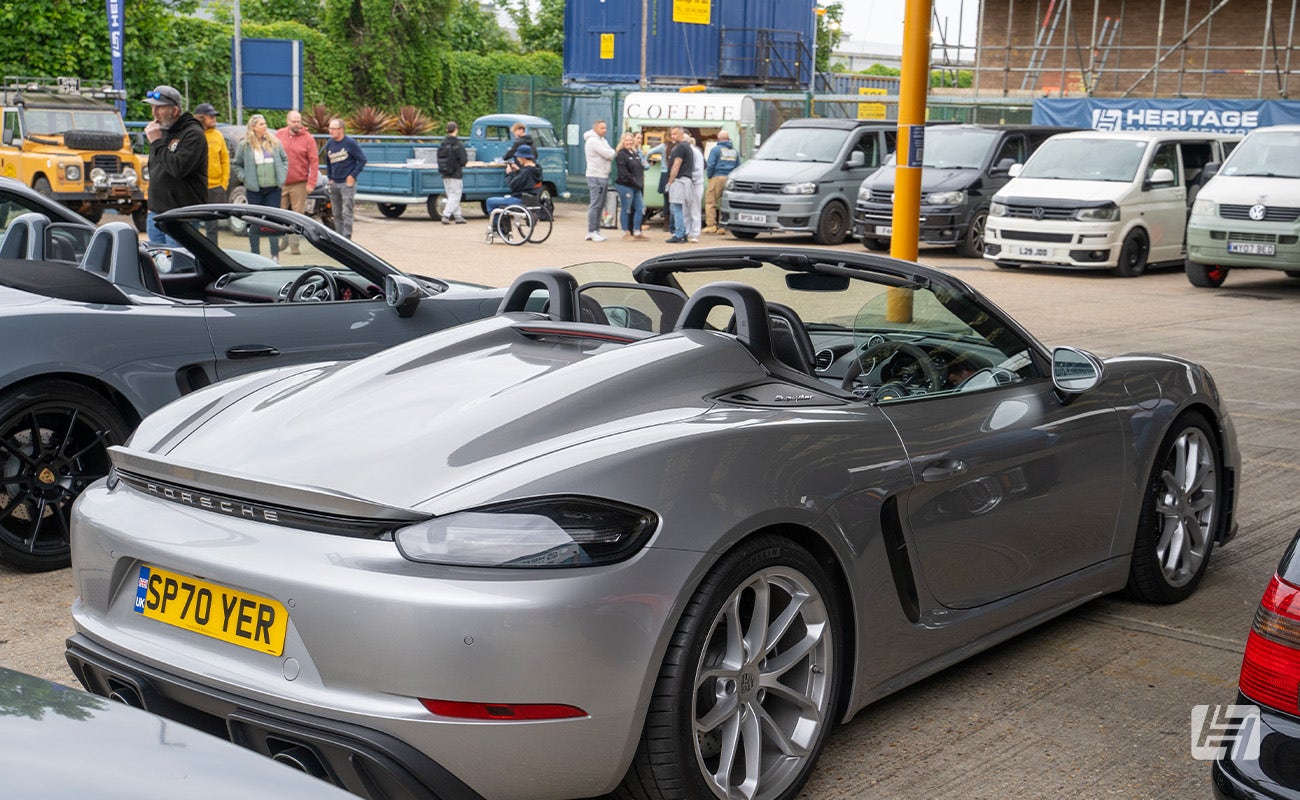 Heretics enthusiasts meet at Heritage Parts Centre May 2025