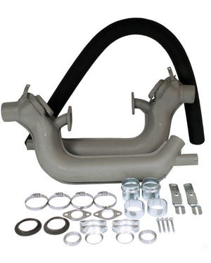 Deluxe Heat Exchanger Kit 1200cc-1600cc  fits Beetle,T2 Bay,T2 Split Bus,Karmann Ghia,Beetle Cabrio