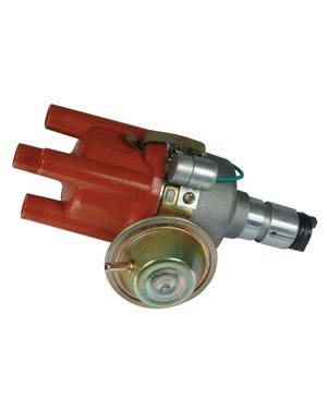 Distributor with Vacuum Advance  fits Beetle,T2 Bus,Split Bus,Karmann Ghia,Beetle Cabrio,Type 3