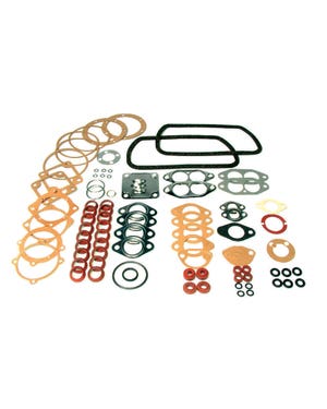 ELRING gasket set 1.3 -1.6 & 1.2 70->, without f [9]  fits Beetle,T2 Bus,Split Bus,Karmann Ghia,Beetle Cabrio,Type 3