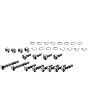 Kit di montaggio per paraurti posteriore spec. USA, zincato fits Maggiolino,Maggiolino Cabrio