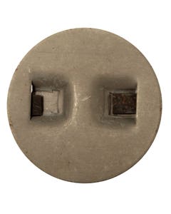 Rear Crossmember Plug, Stainless Steel, Supplied in Pairs