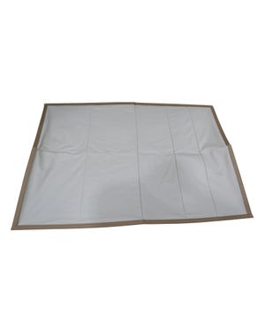 Tapizado para el techo para modelos 1200 en vinilo perforado blanco  fits Escarabajo