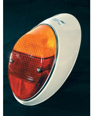 Complete Rear Light Left with Amber and Red Lens  fits Beetle,Beetle Cabrio