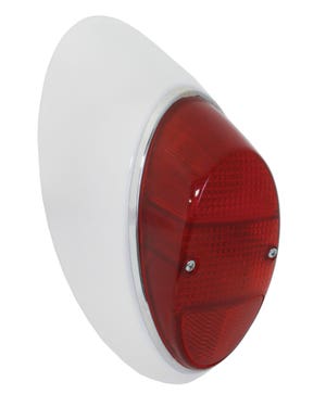 Complete Rear Light Left with all Red Lens  fits Beetle,Beetle Cabrio