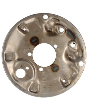 Front Drum Backing Plate for the Left or Right Side  fits Beetle,Karmann Ghia,Beetle Cabrio