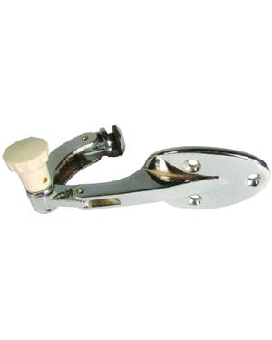 Pop-out Latch with Beige Knob for Right Rear Quarter Window  fits Beetle