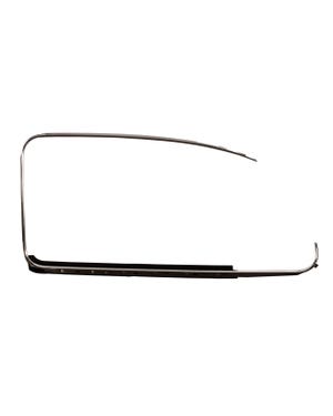 Outer Window Aluminium Trim with Scraper for the Right Side  fits Beetle