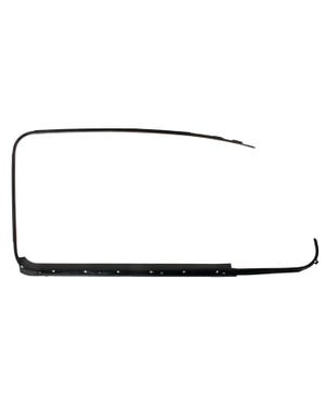 Outer Window Black Trim with Scraper for the Right Side fits Beetle