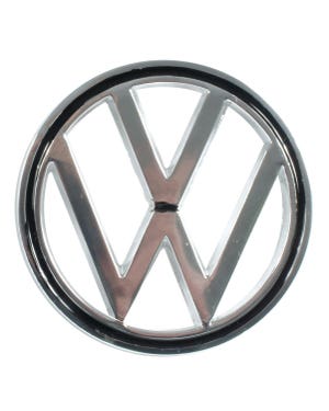 VW Chrome Bonnet Badge  fits Beetle