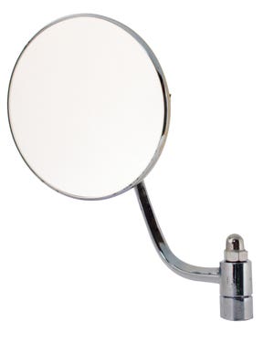 Round Wing Mirror for the Left Side  fits Beetle