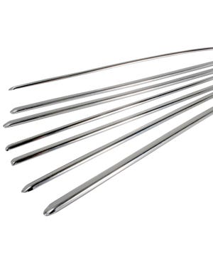 Deluxe 7 Piece Trim Set in Aluminum fits Beetle