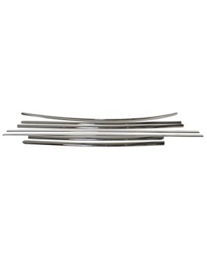 Kit de 7 molduras en Acero inox fits Escarabajo,Escarabajo cabrio