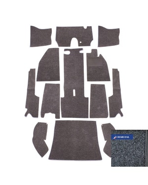 Carpet Set for Right Hand Drive Charcoal