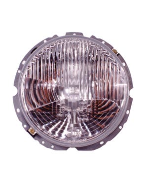 Headlight Assembly, H4 Bulb Fitment, Right Hand Drive