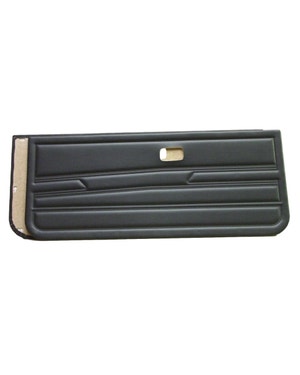 Front Door Card Set for 3 Door Model, Black  fits Golf Mk1