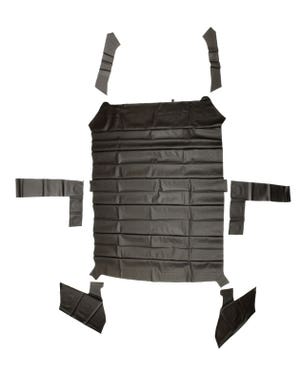 Cielo in vinile nero, modelli senza tettuccio apribile fits Golf Serie 1