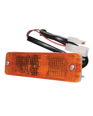 Front Indicator Assembly Amber for Small Bumper Model  fits Golf Mk1,Golf Mk1 Cabriolet,Caddy Mk1,Jetta