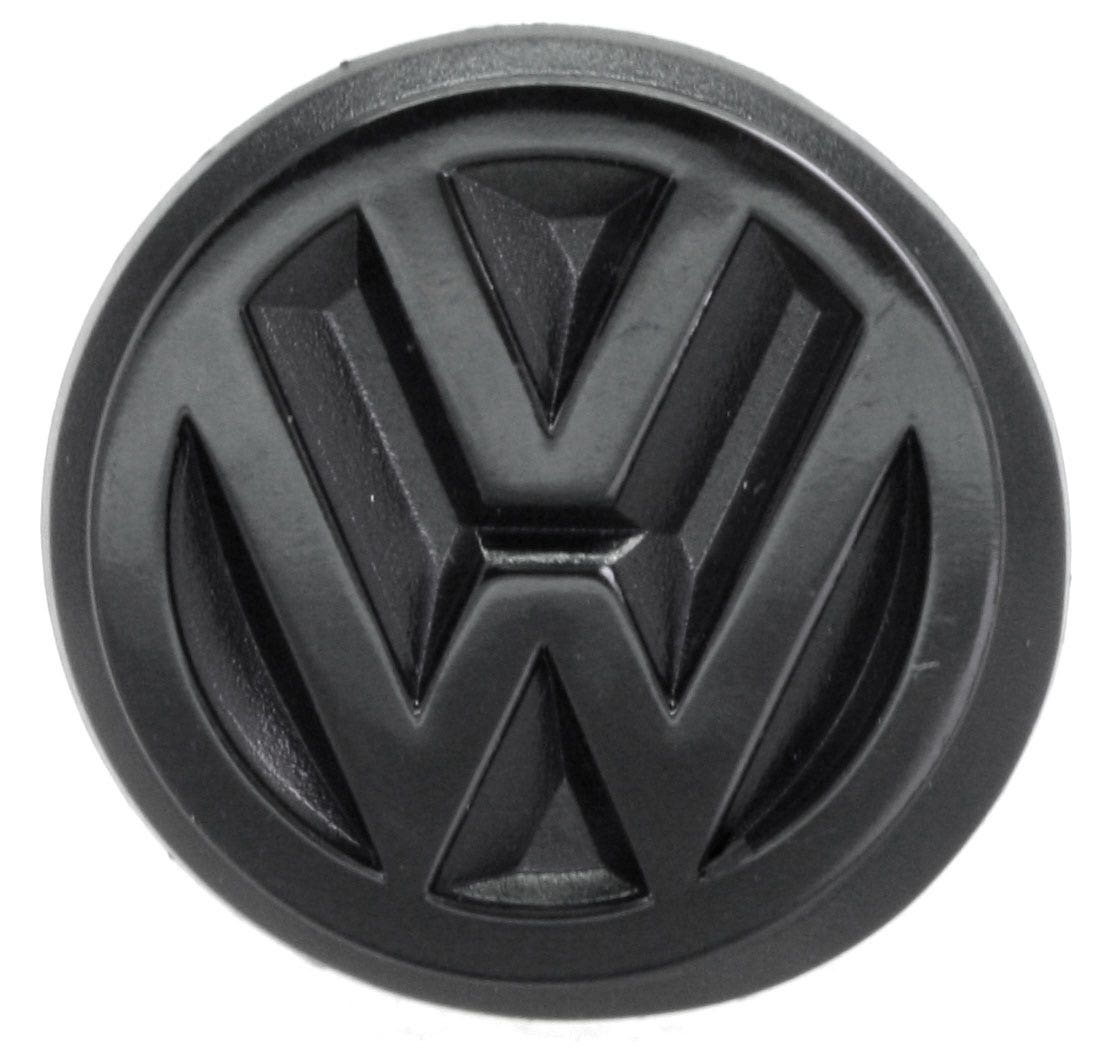 Rear VW Emblem/badge black. Mk2 Golf 08/83-04/87: 191-853