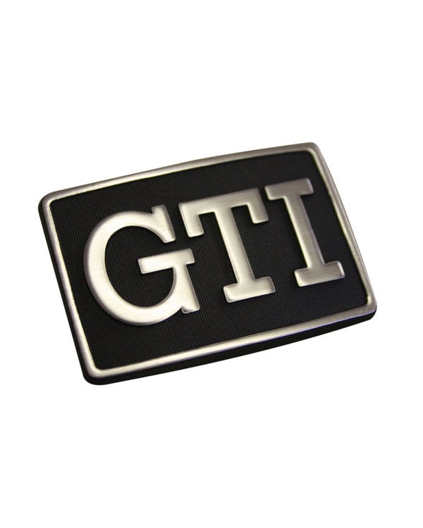 Repetidor lateral blanco con texto GTI  fits Golf Mk2,Jetta