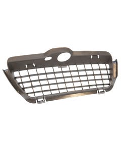 Lower Front Grille Trim Satin Black Left