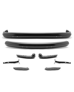 Front & Rear Bumper Kit E-Coated Black  fits T2 Bay